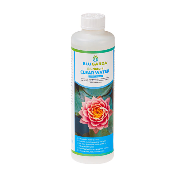 BluNature Clear Water - Dla krystalicznie czystej wody w oczku wodnym - 500ML