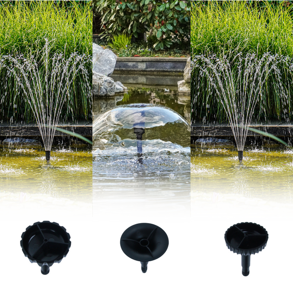 Ingebouwde optionele fonteinset